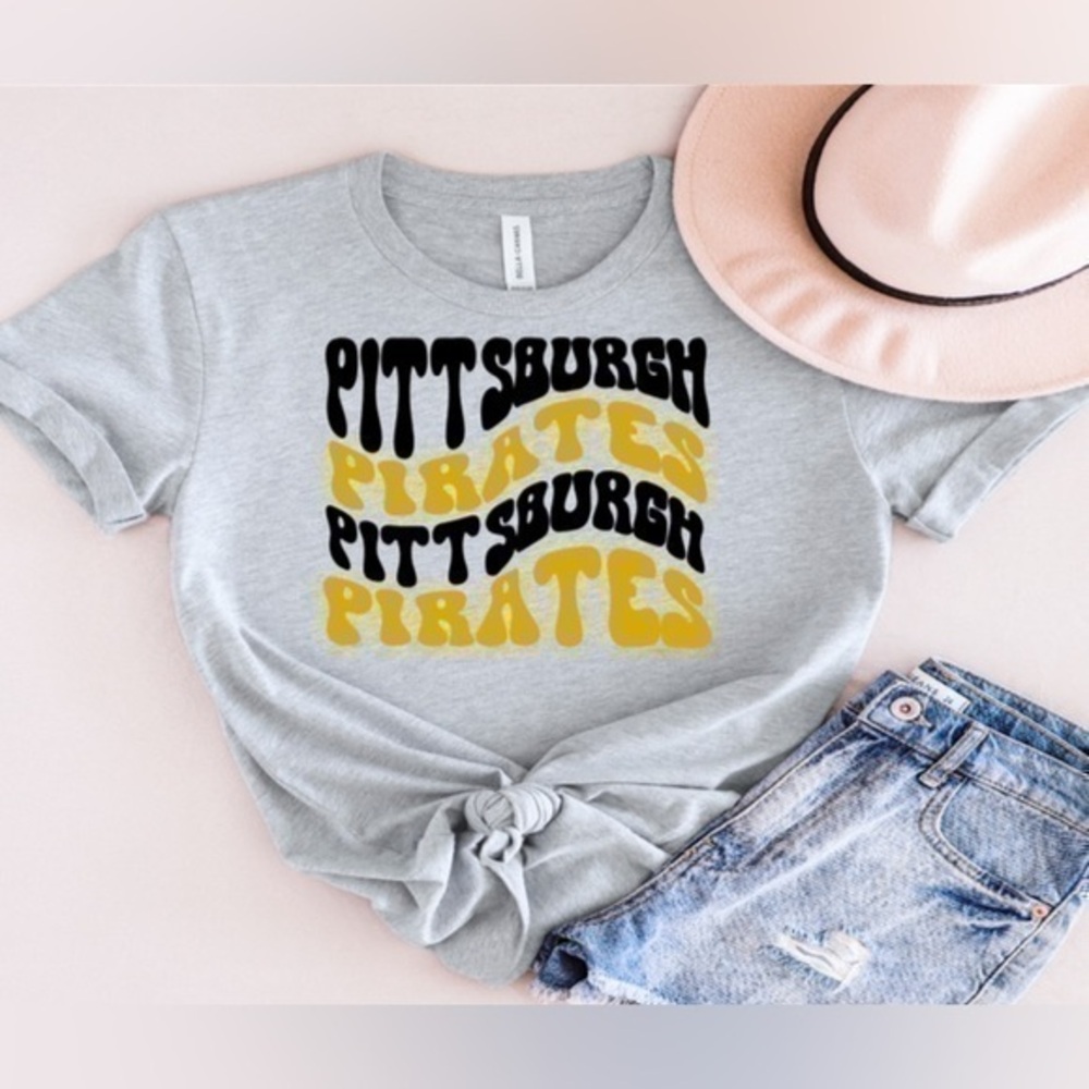 Pittsburgh Pirates Wavy Tee